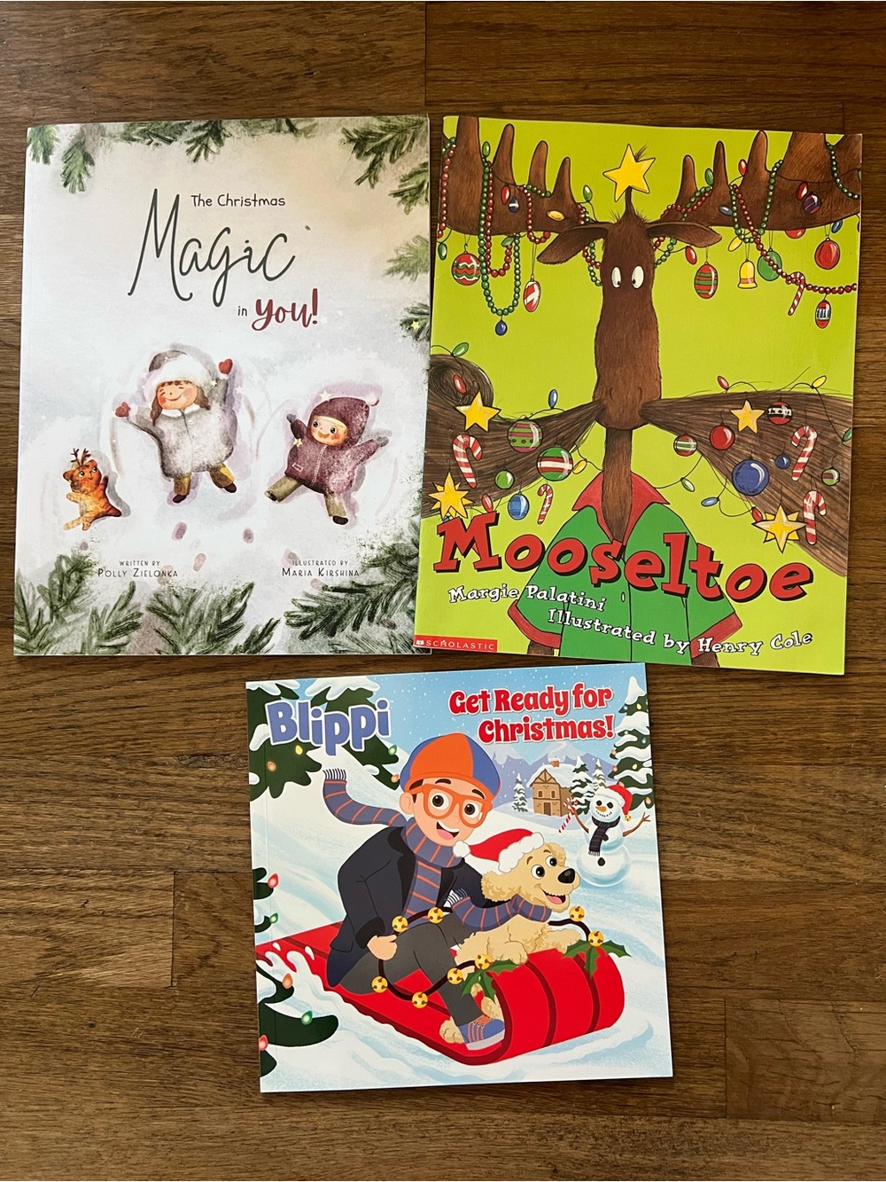 Blippi Christmas Mooseltoe The Christmas Magic In You Kids Books Holiday
